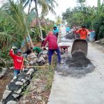 Pembangunan Plengsengan di Desa Sumberbendo